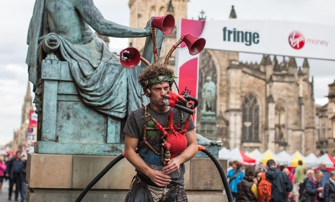 There's entertainment everywhere during The Edinburgh Festivals
